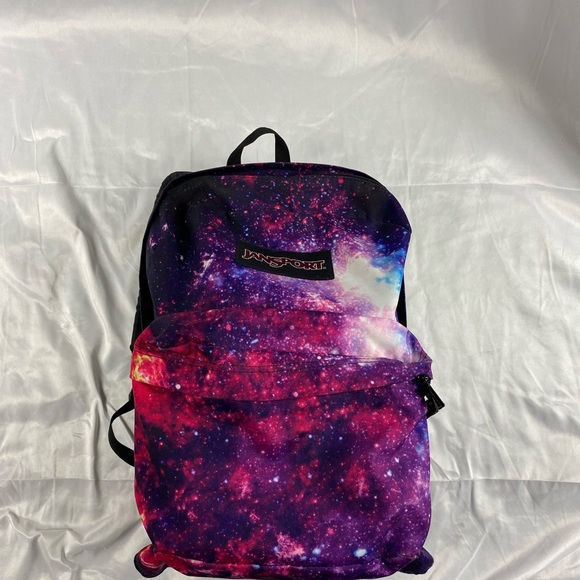 Jansport backpack galaxy print pink purple - Picture 14 of 16